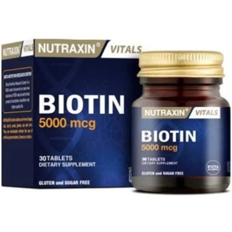 Nutraxin Biotin 5000 mg 30 Tablet